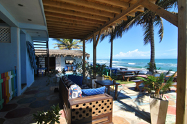 beach front lodging in cabarete