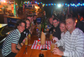 dinner at kitecamp restaurant